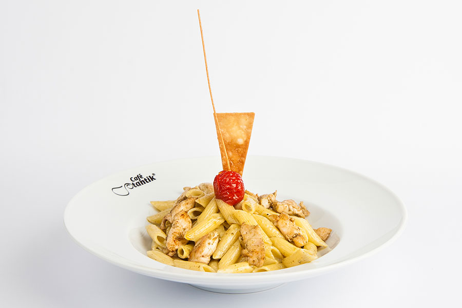 Penne Pesto with Chicken