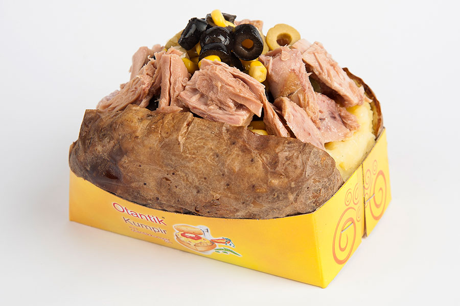 Tuna Fish Baked Potato