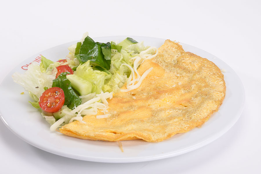White Cheese Omelette