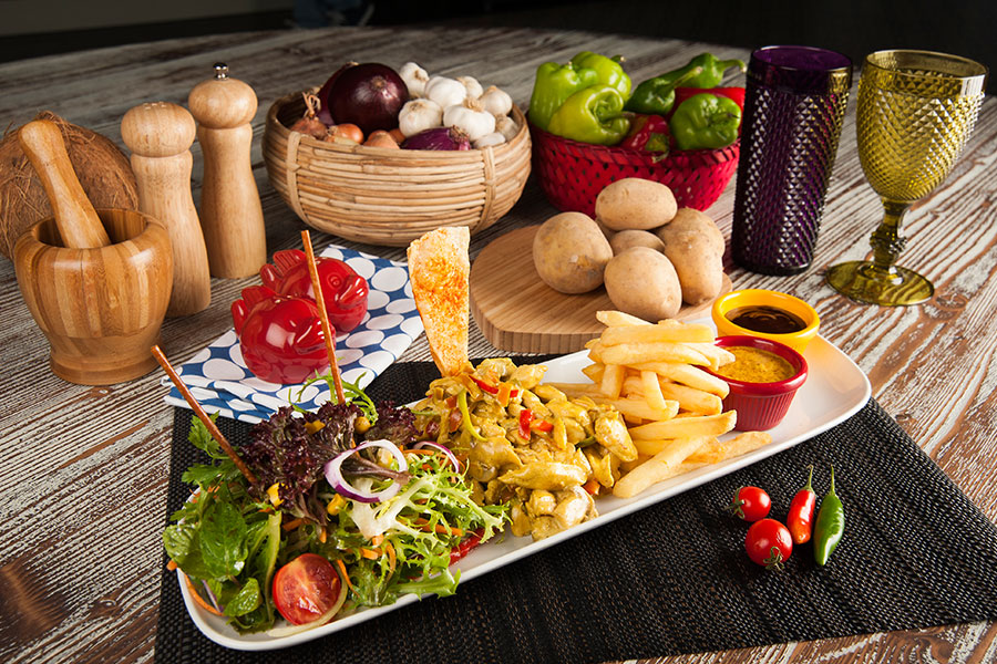 Chicken with Curry Sauce