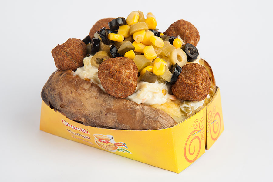 Ball Meet Baked Potato